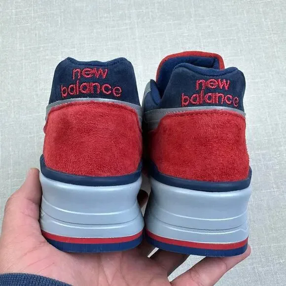 New Balance 997 "Connoisseur Ski Red" Made in USA Men 7 - Picture 5 of 6